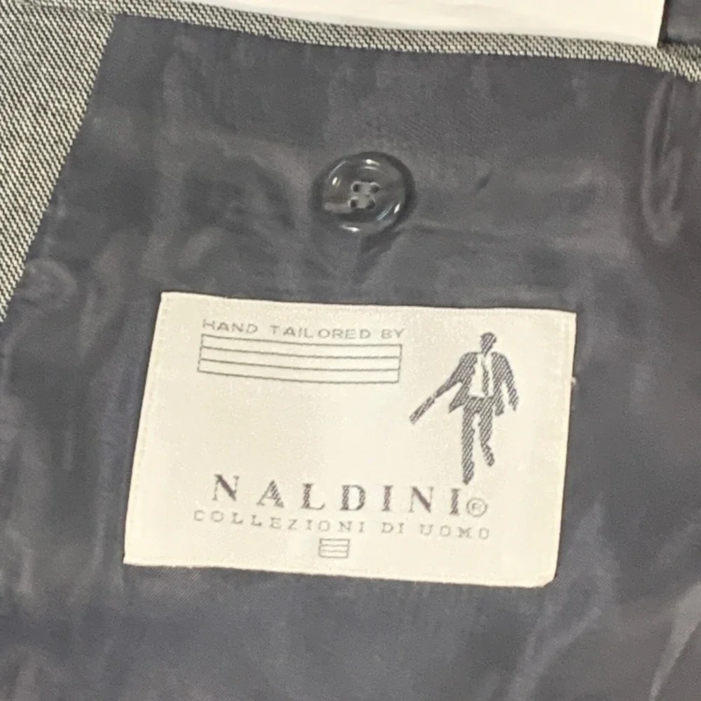 Naldini Blazer Mens 44 Gray Wool Super 120s Sports Coat‎ Italy Wedding Formal